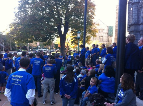 Gathering at Cathedral before Mass and Pre-Race Banquet