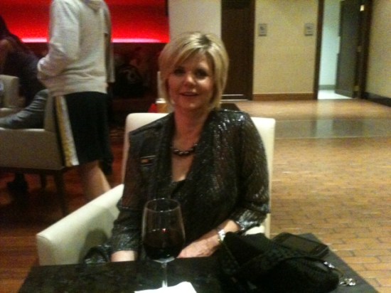 Enjoying a glass of wine with Jim after the Vitae KC Event with Dr. Ben Carson